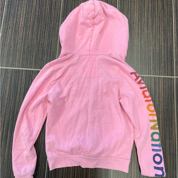 Aviator Nation Pink Zip Up Hoodie - Picture 5 of 5